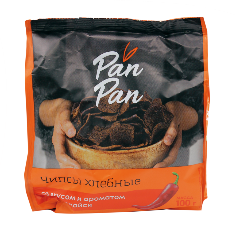 Чипсы хлебные "Pan Pan" в асс.