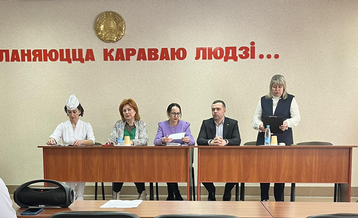 Заседание членов ПО ОО «БРСМ» ОАО «Берестейский пекарь»