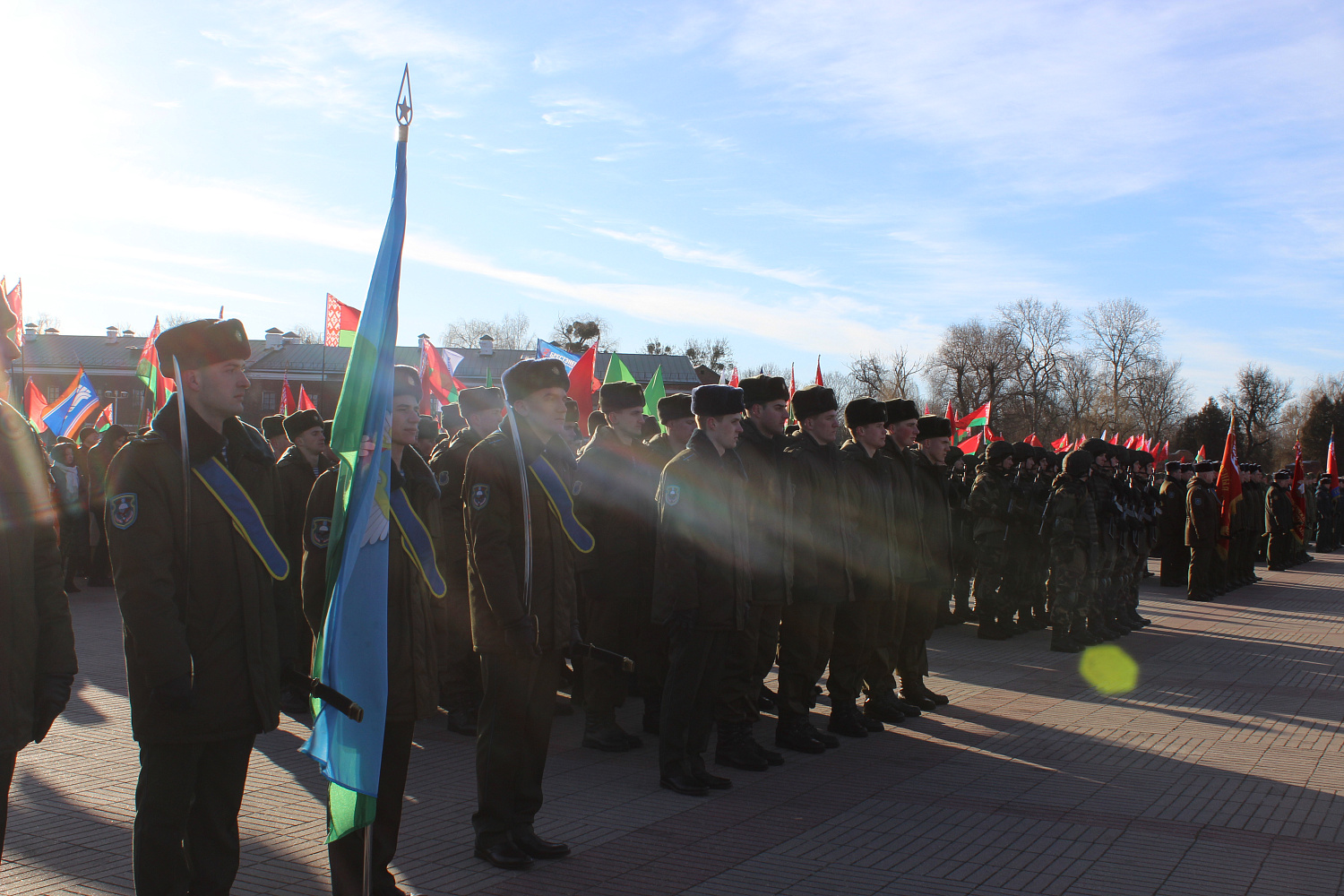 Митинг ко Дню защитника Отечества