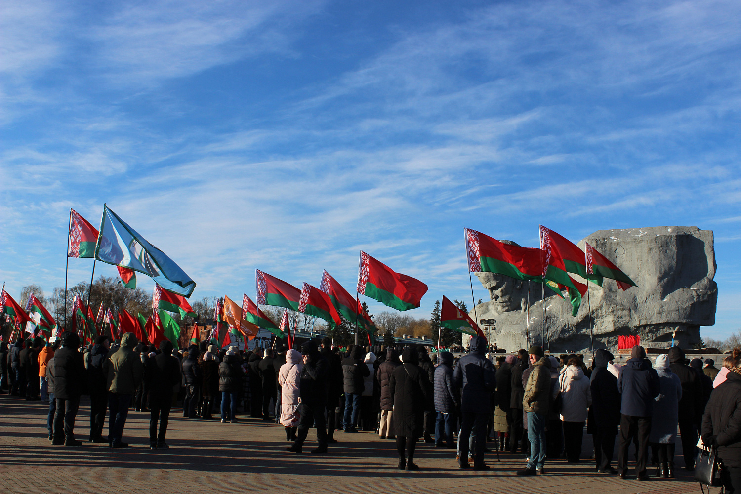 Митинг ко Дню защитника Отечества