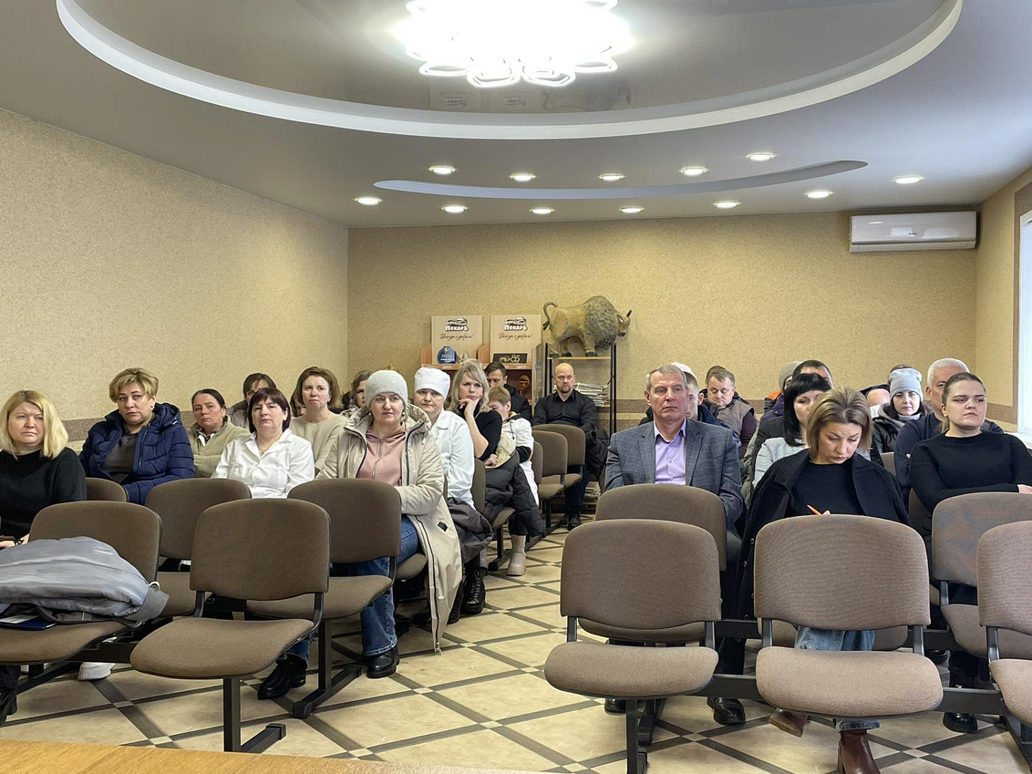 Заседание членов ПО ОО «БРСМ» ОАО «Берестейский пекарь»