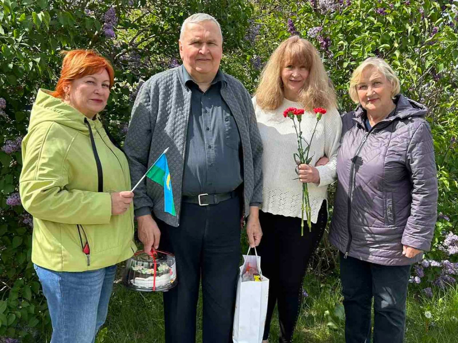 Памятные мероприятия ко Дню Победы с членами ОПО ОАО "Берестейский пекарь"
