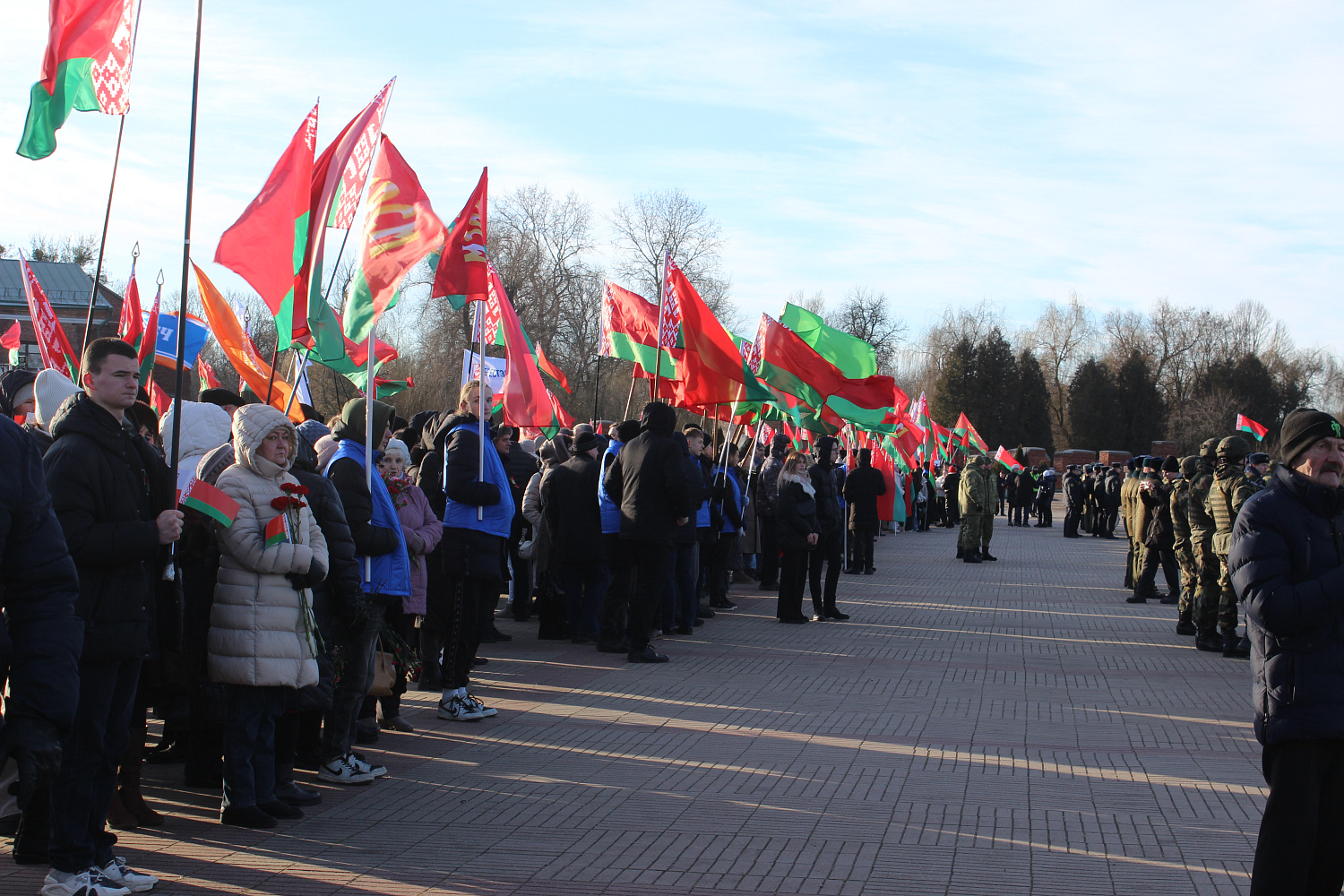Митинг ко Дню защитника Отечества